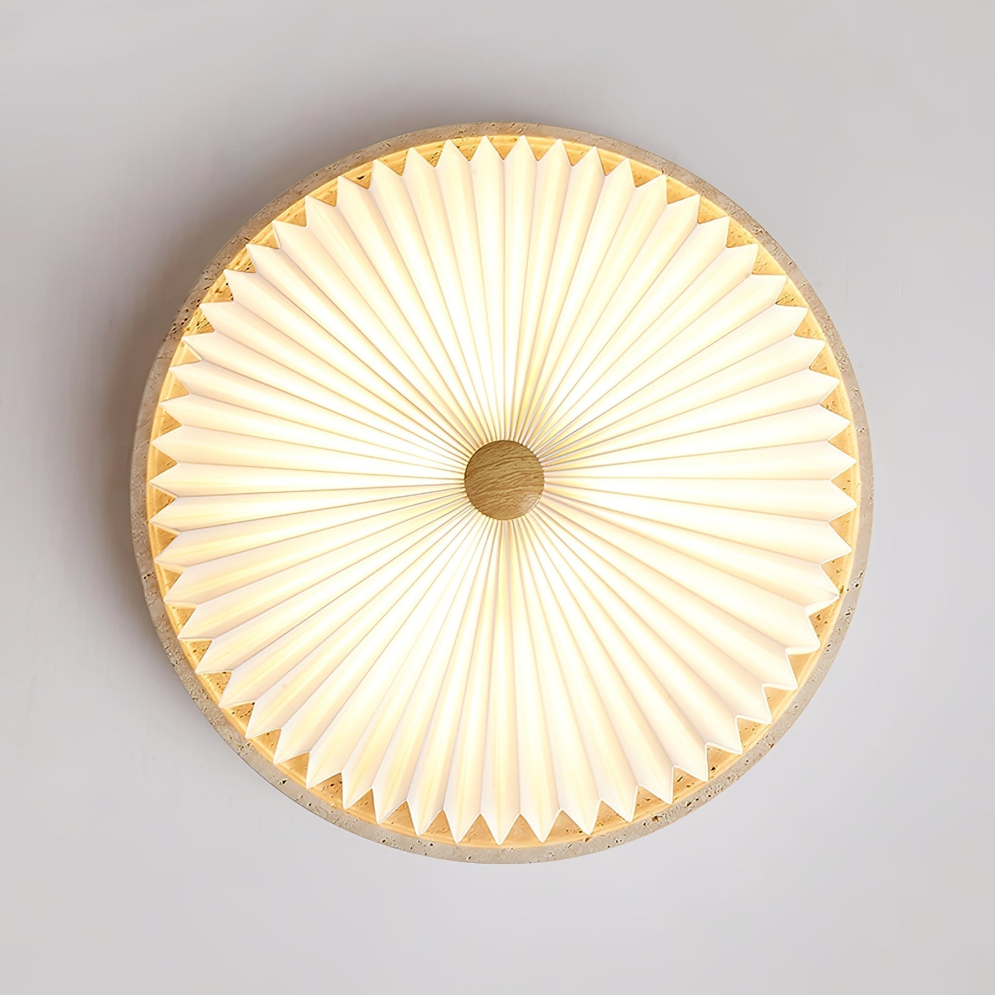 Ciloraris Lumière de Plafond Texturée en Travertin