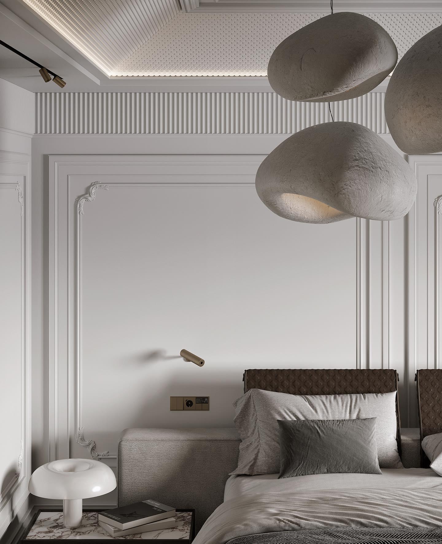 Ivinan Lampe Suspendue Style Nuage Minimaliste