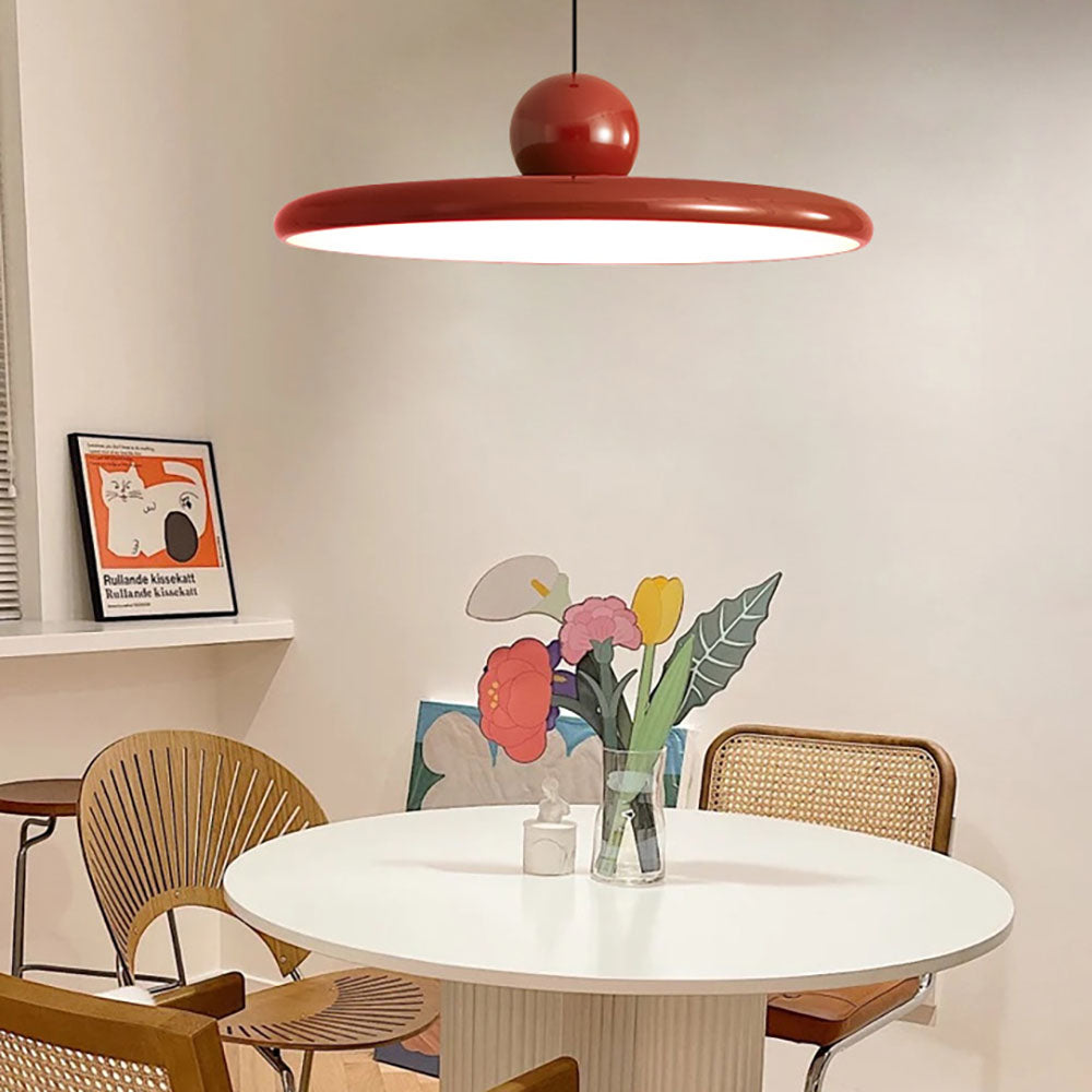 Jojo Suspension Nordique Soucoupe Volante Rouge/Crème/Vert