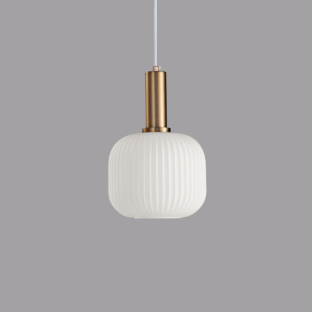Orvia Luminaires Suspensions Cylindre Moderne Blanc