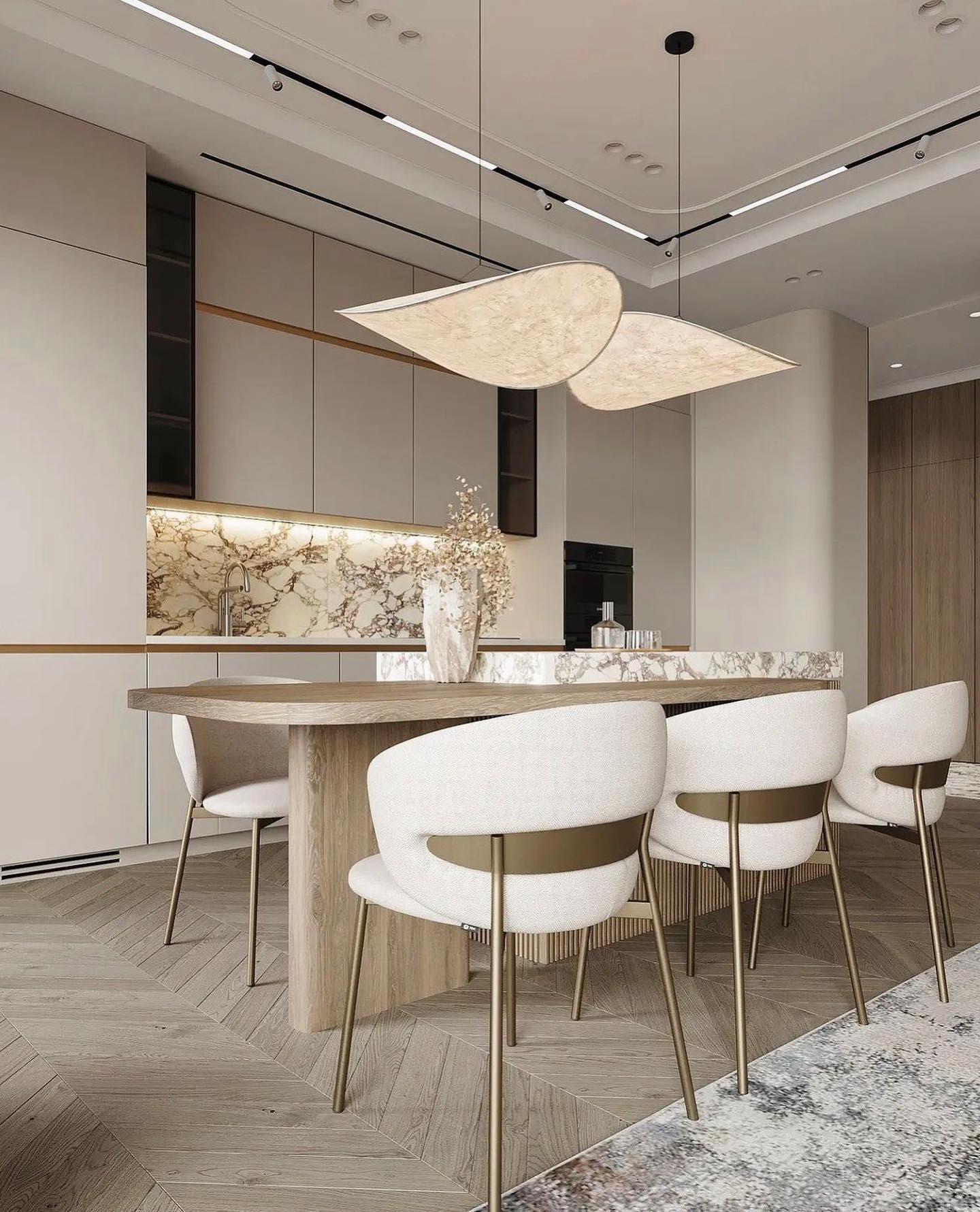 Twist Suspension Lampe Contemporaine Swag