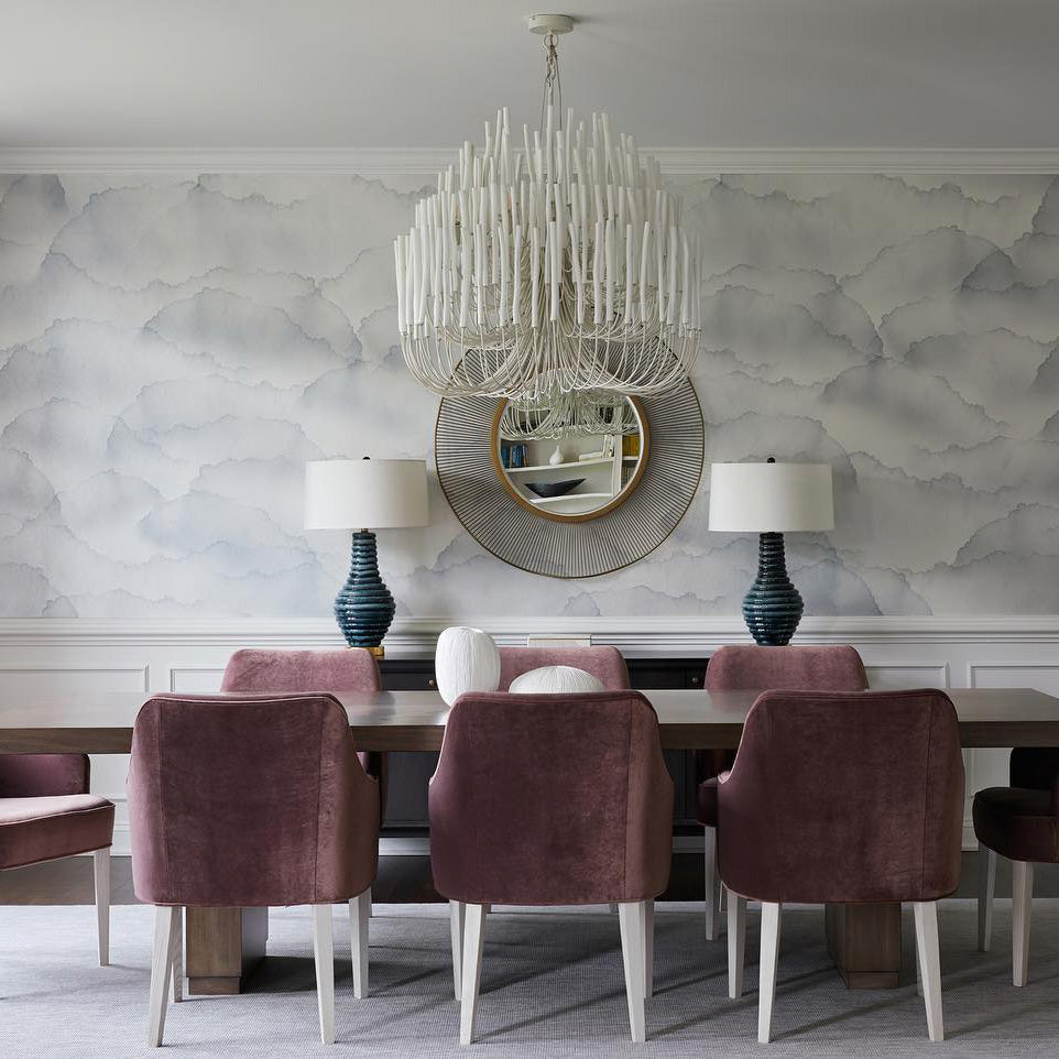 Ulshayra Lustre Postmoderne De Luxe En Bois Et Métal à Multiples Bras