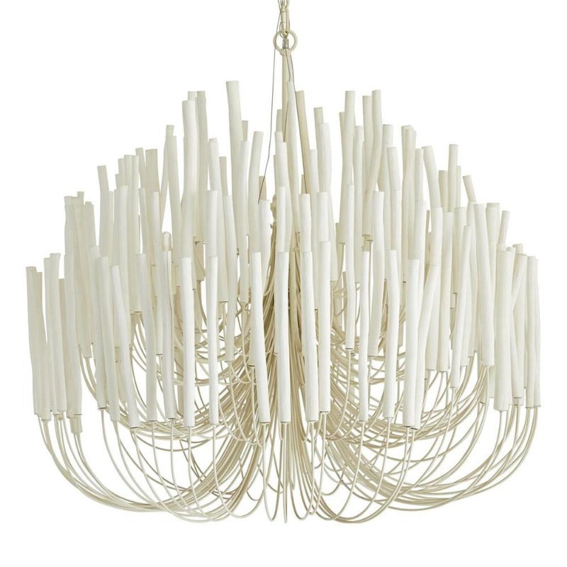 Ulshayra Lustre Postmoderne De Luxe En Bois Et Métal à Multiples Bras
